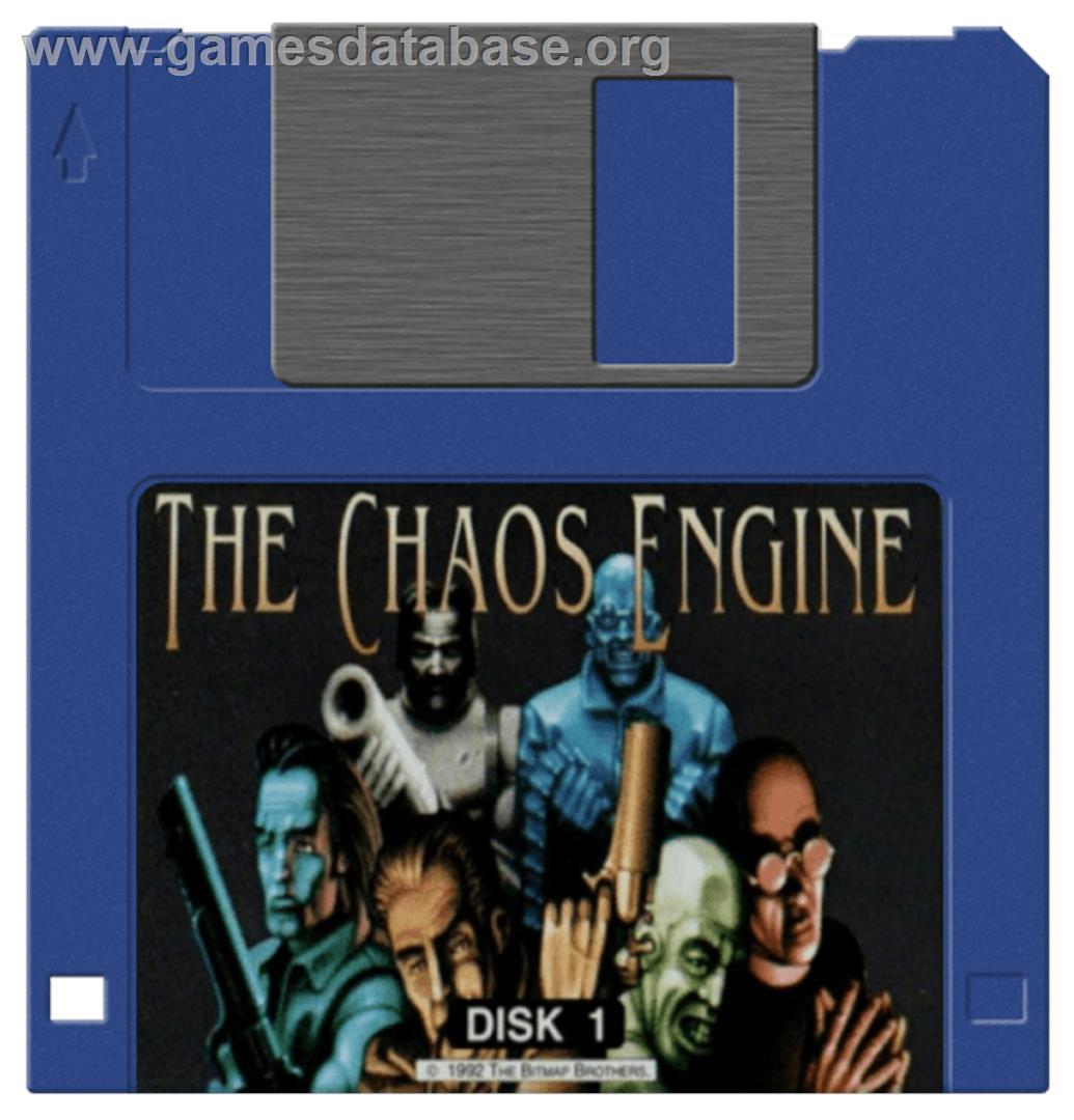 Chaos Engine - Commodore Amiga - Artwork - Disc
