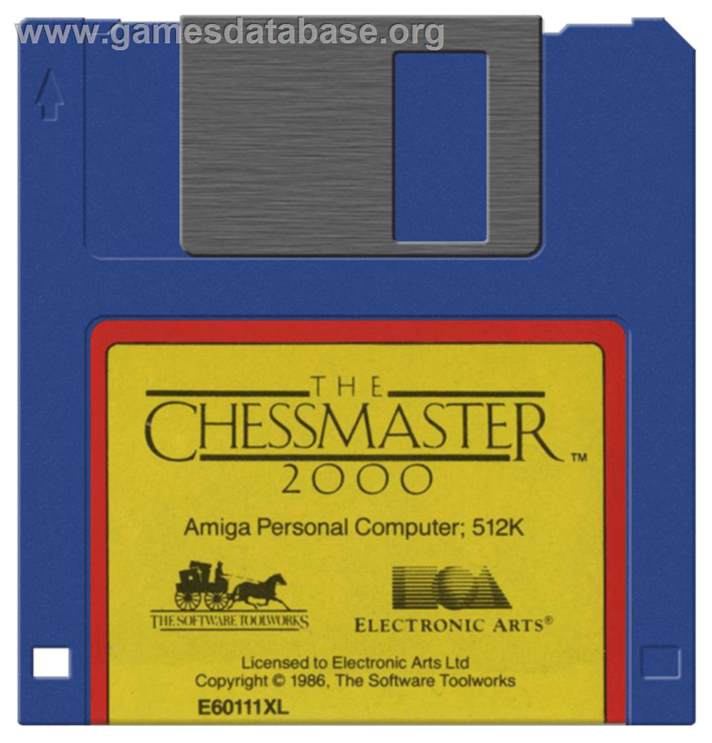 Chessmaster 2000 - Commodore Amiga - Artwork - Disc