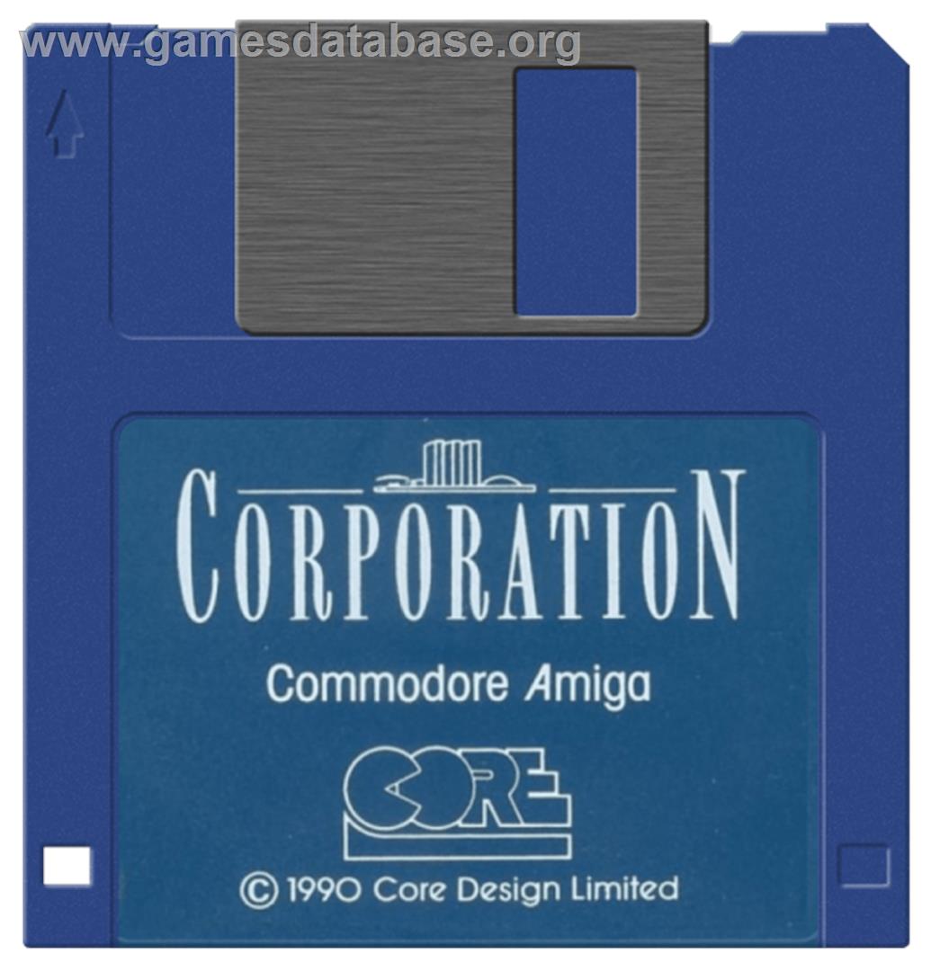 Corporation - Commodore Amiga - Artwork - Disc