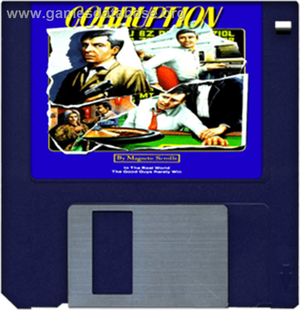 Corruption - Commodore Amiga - Artwork - Disc