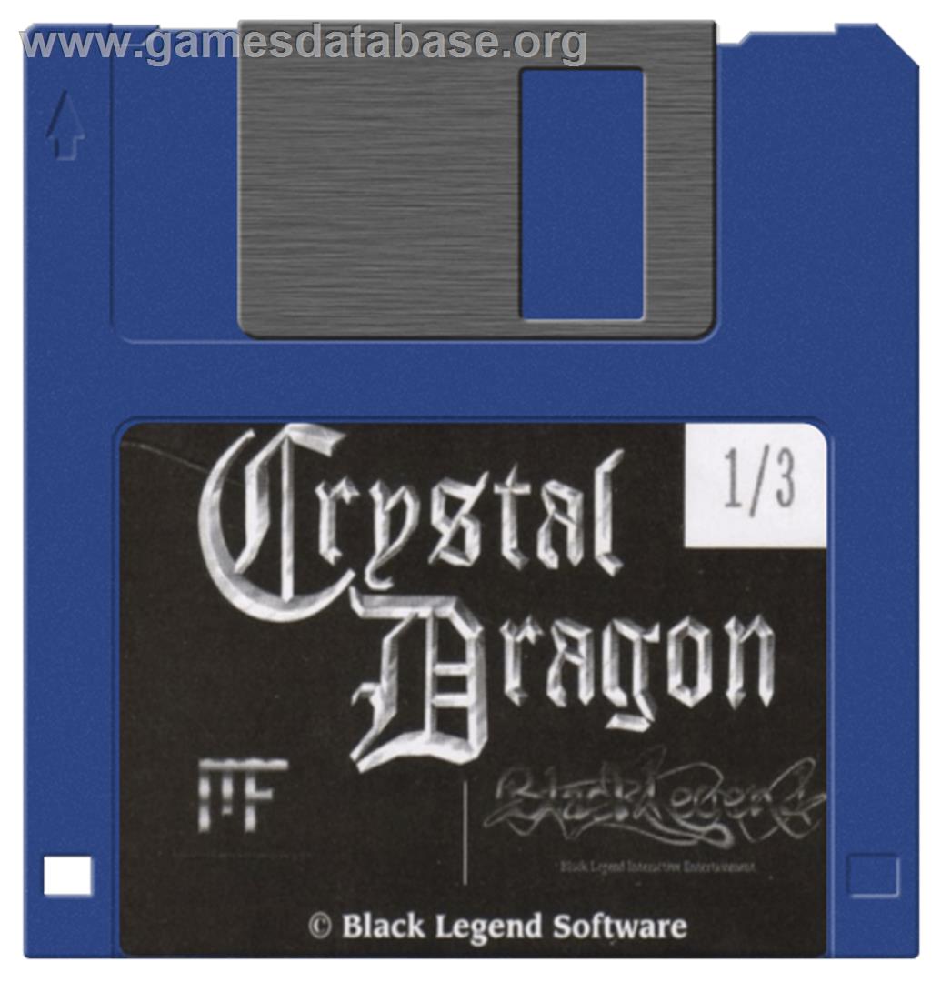 Crystal Dragon - Commodore Amiga - Artwork - Disc