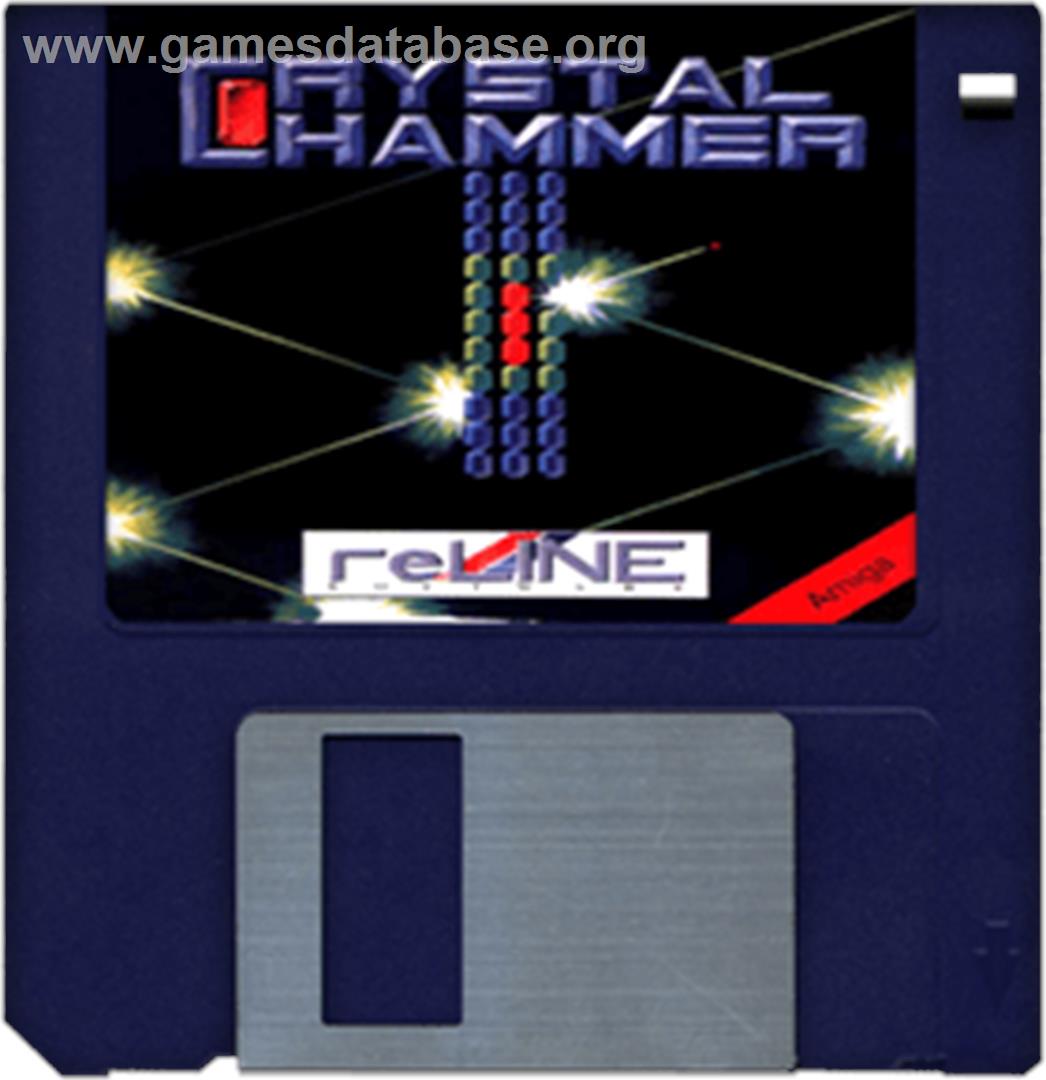 Crystal Hammer - Commodore Amiga - Artwork - Disc