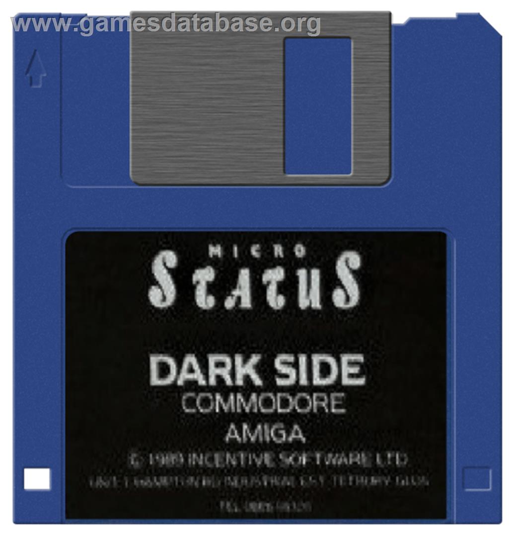 Dark Side - Commodore Amiga - Artwork - Disc