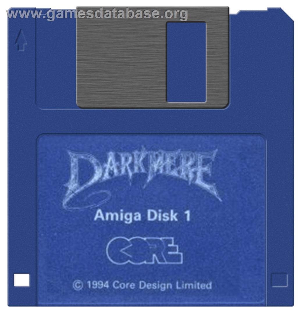 Darkmere: The Nightmare's Begun - Commodore Amiga - Artwork - Disc