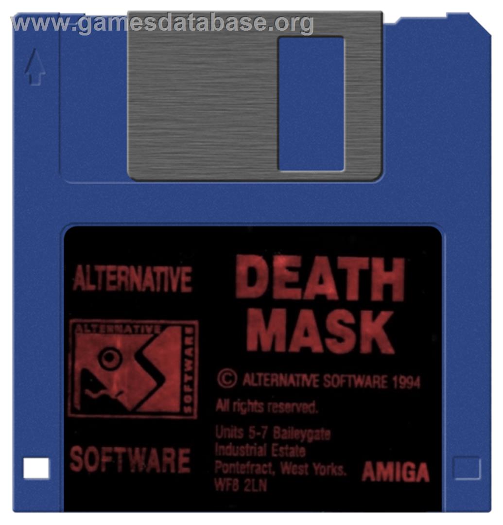 Death Mask - Commodore Amiga - Artwork - Disc