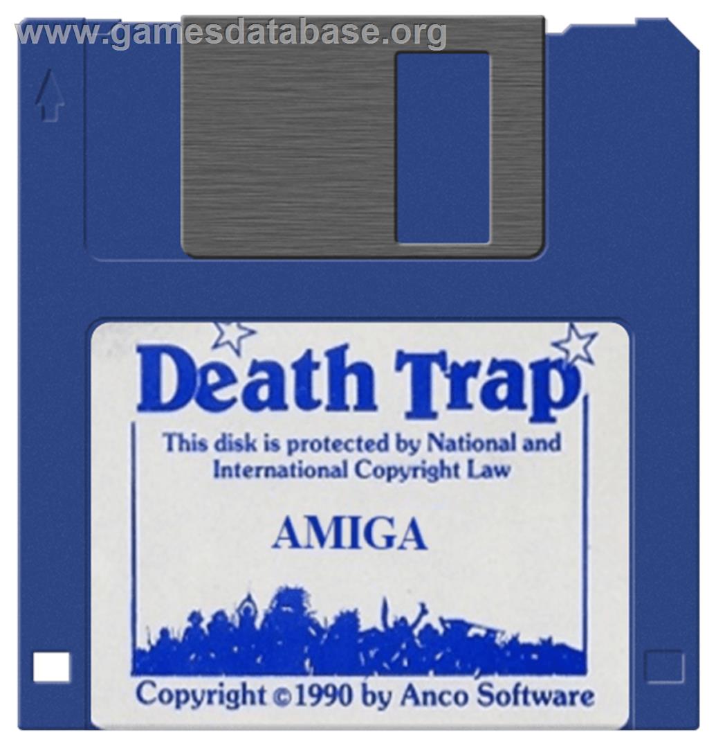 Death Trap - Commodore Amiga - Artwork - Disc