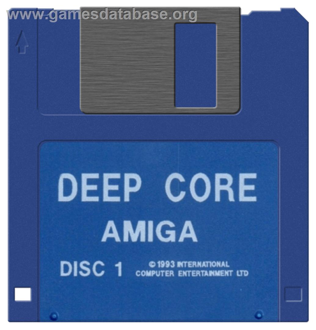 Deep Core - Commodore Amiga - Artwork - Disc