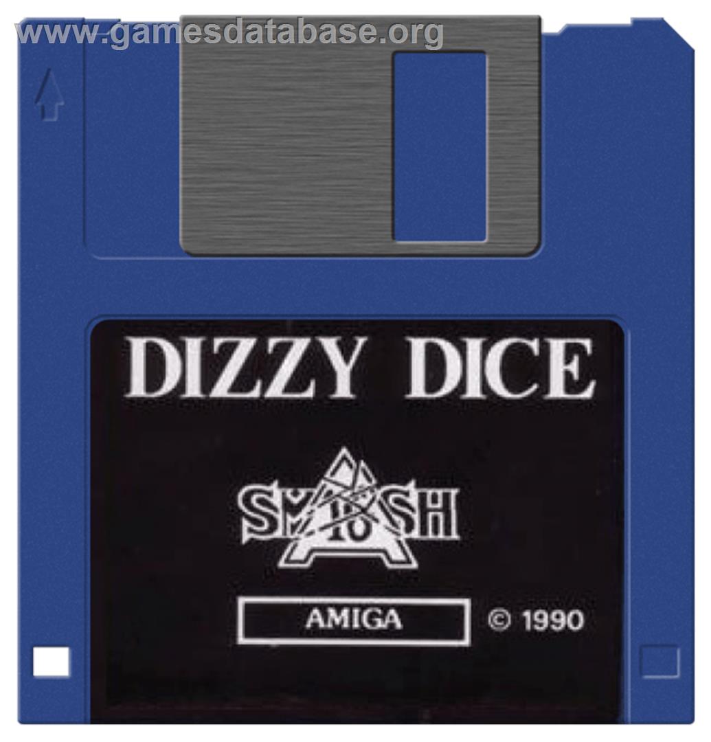 Dizzy Dice - Commodore Amiga - Artwork - Disc