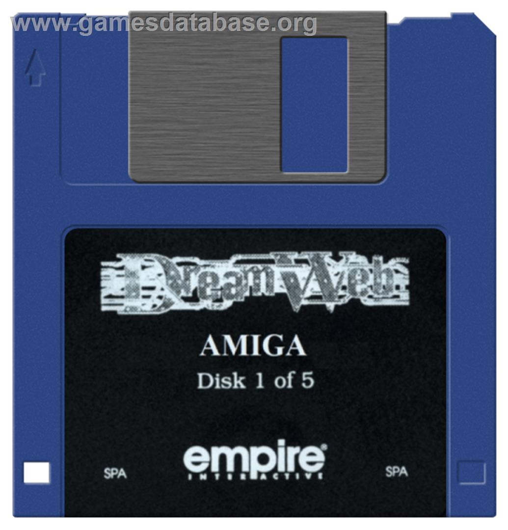 Dream Web - Commodore Amiga - Artwork - Disc
