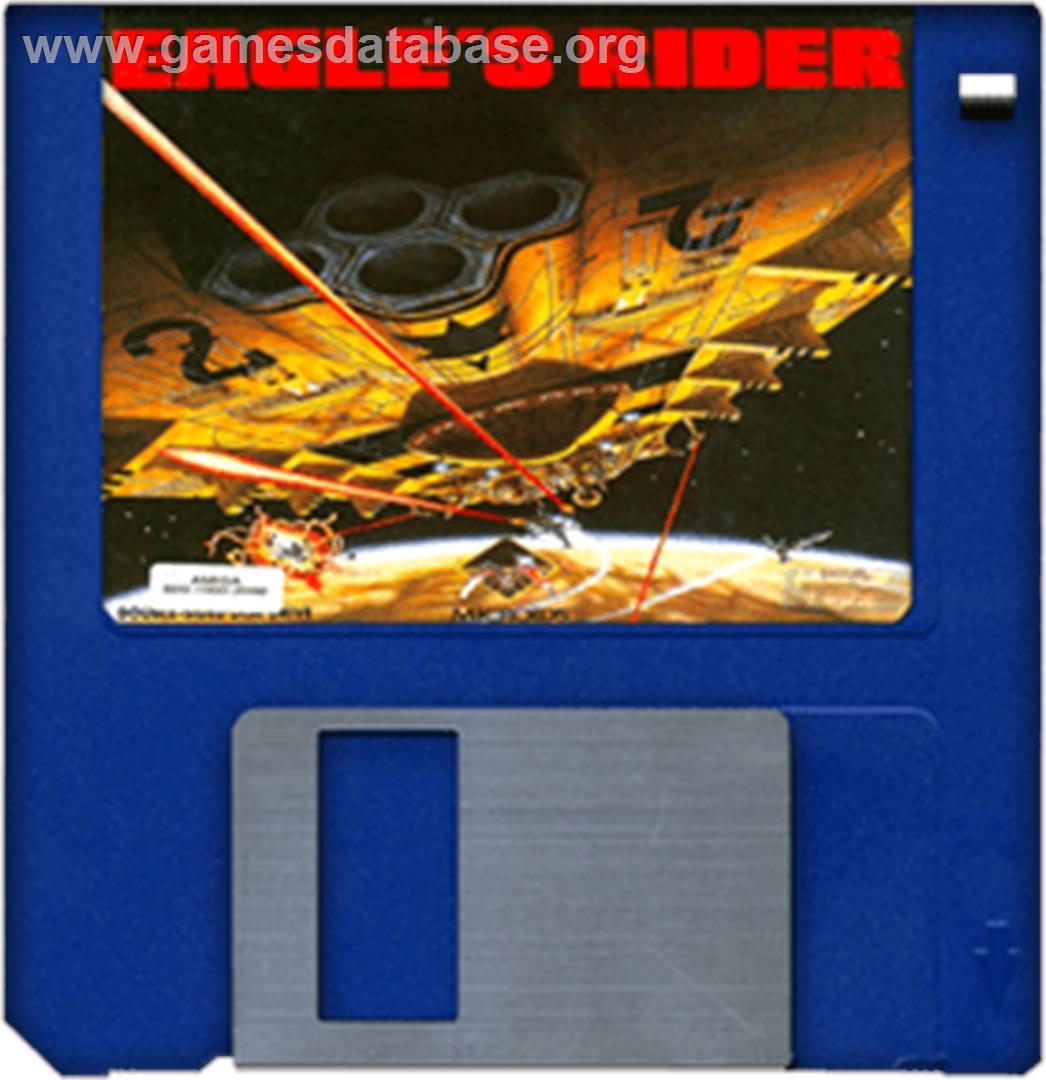 Eagle's Rider - Commodore Amiga - Artwork - Disc