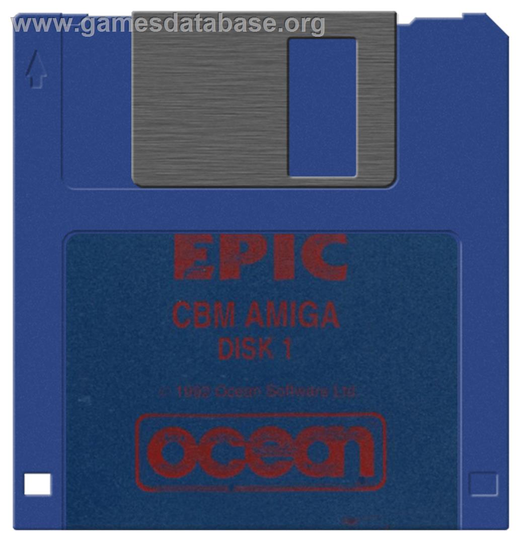 Epic - Commodore Amiga - Artwork - Disc