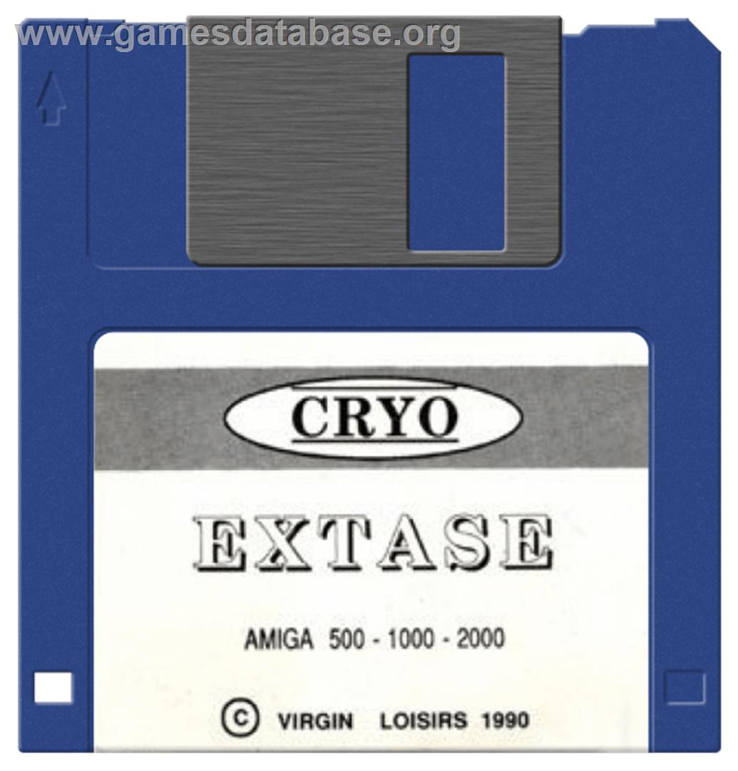 Extase - Commodore Amiga - Artwork - Disc