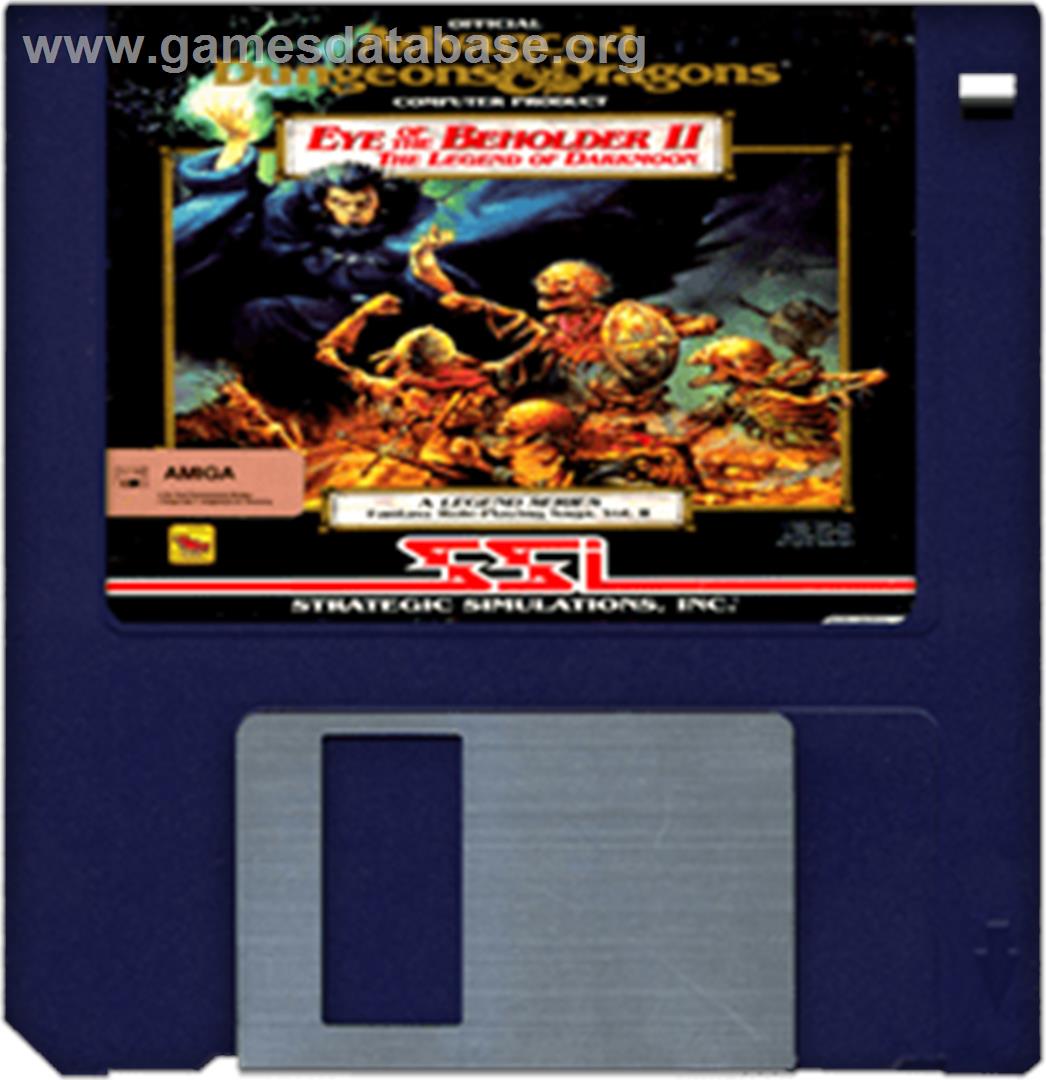 Eye of the Beholder II: The Legend of Darkmoon - Commodore Amiga - Artwork - Disc