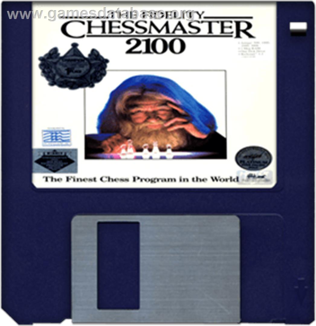Fidelity Chessmaster 2100 - Commodore Amiga - Artwork - Disc