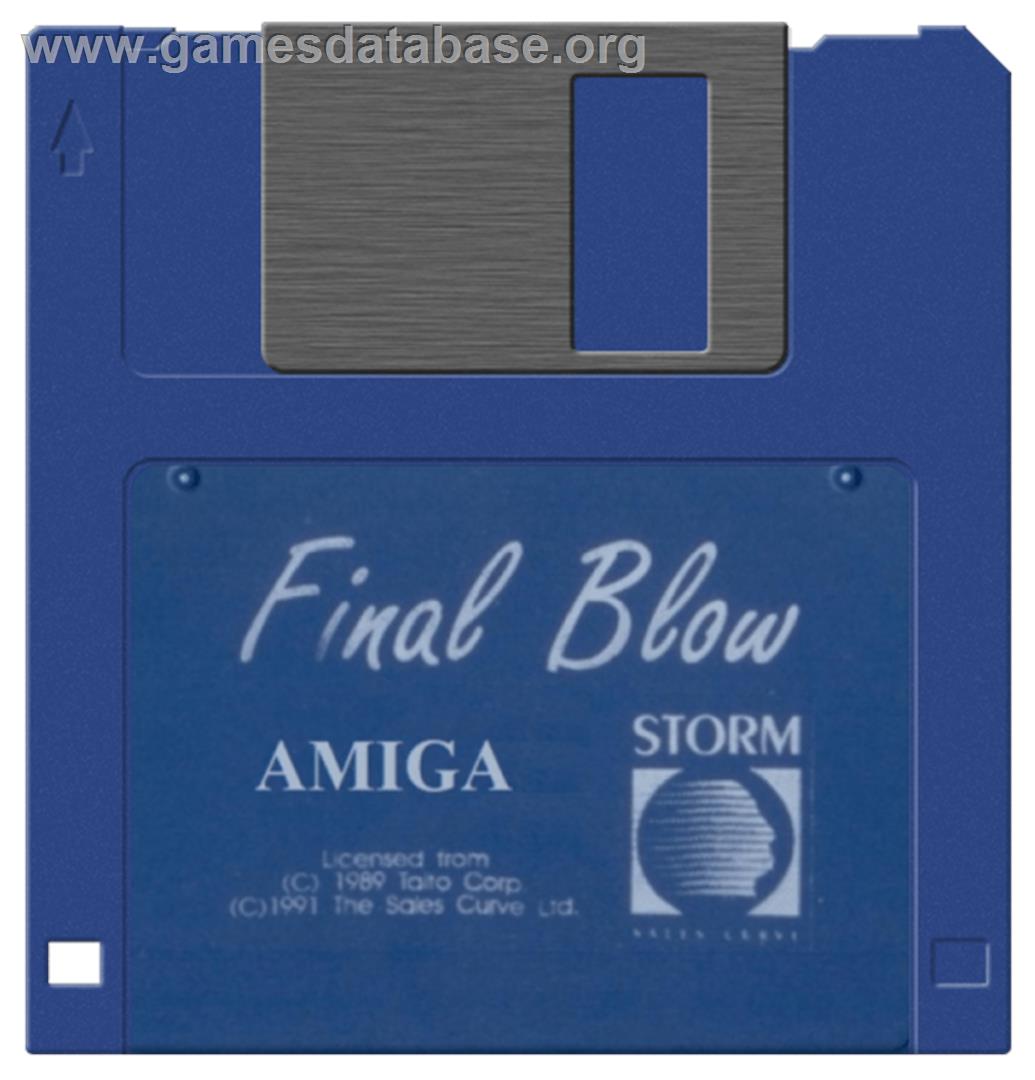 Final Blow - Commodore Amiga - Artwork - Disc