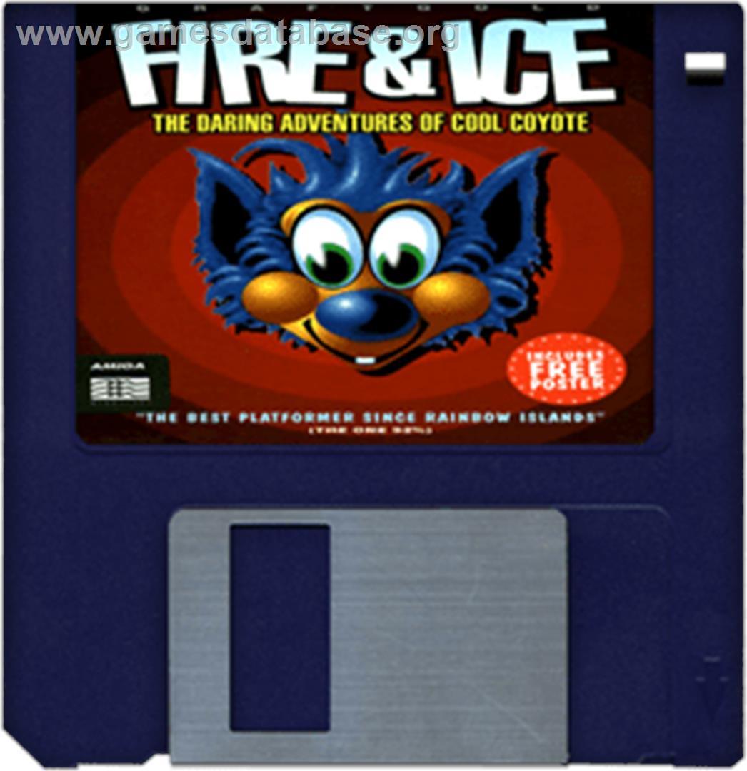 Fire and Ice - Commodore Amiga - Artwork - Disc