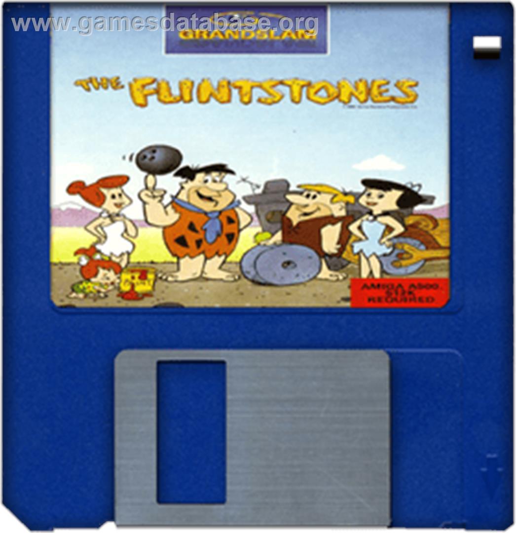 Flintstones - Commodore Amiga - Artwork - Disc