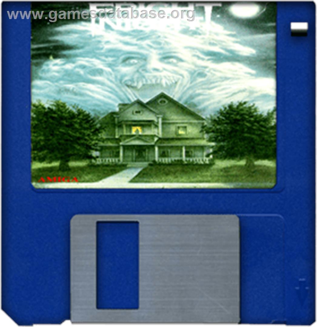 Fright Night - Commodore Amiga - Artwork - Disc