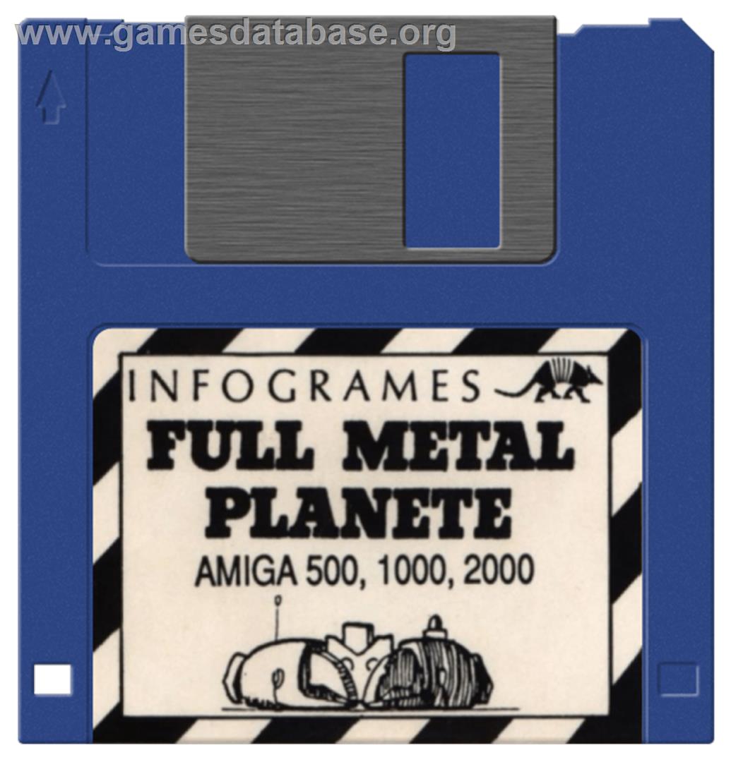 Full Metal Planete - Commodore Amiga - Artwork - Disc