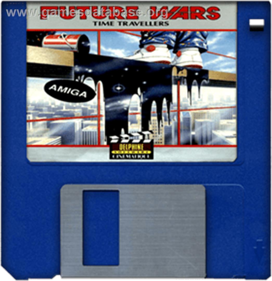 Future Wars - Commodore Amiga - Artwork - Disc