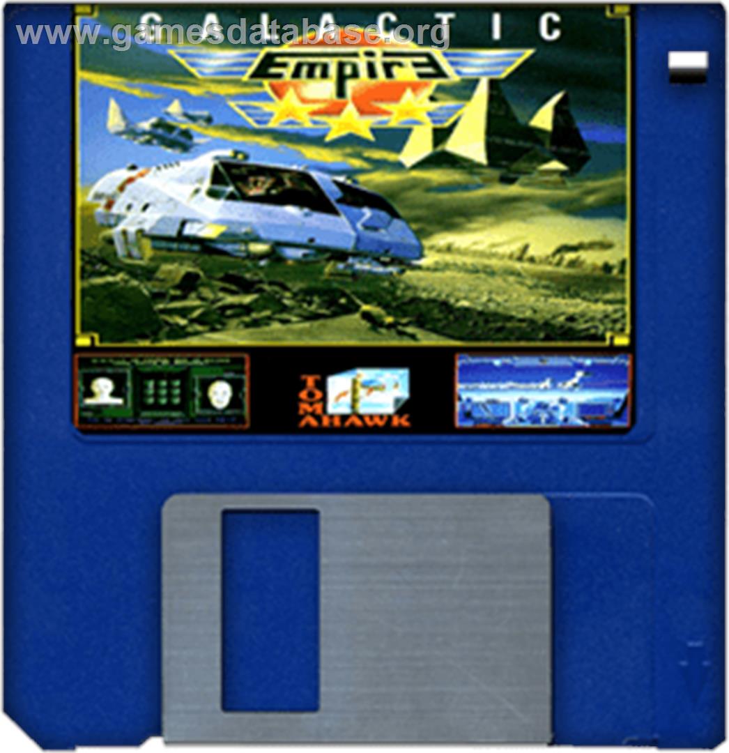 Galactic Empire - Commodore Amiga - Artwork - Disc