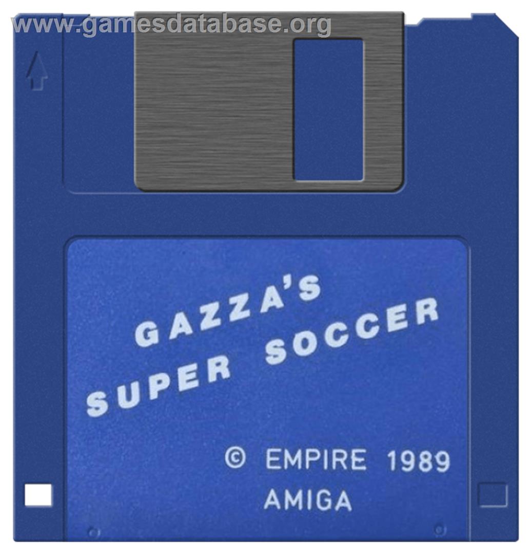 Gazza's Super Soccer - Commodore Amiga - Artwork - Disc