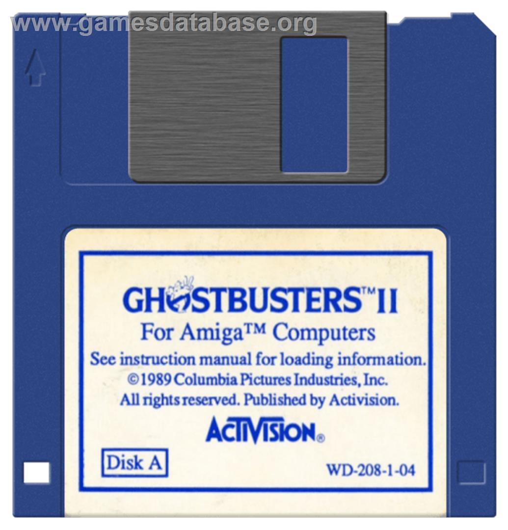 Ghostbusters 2 - Commodore Amiga - Artwork - Disc