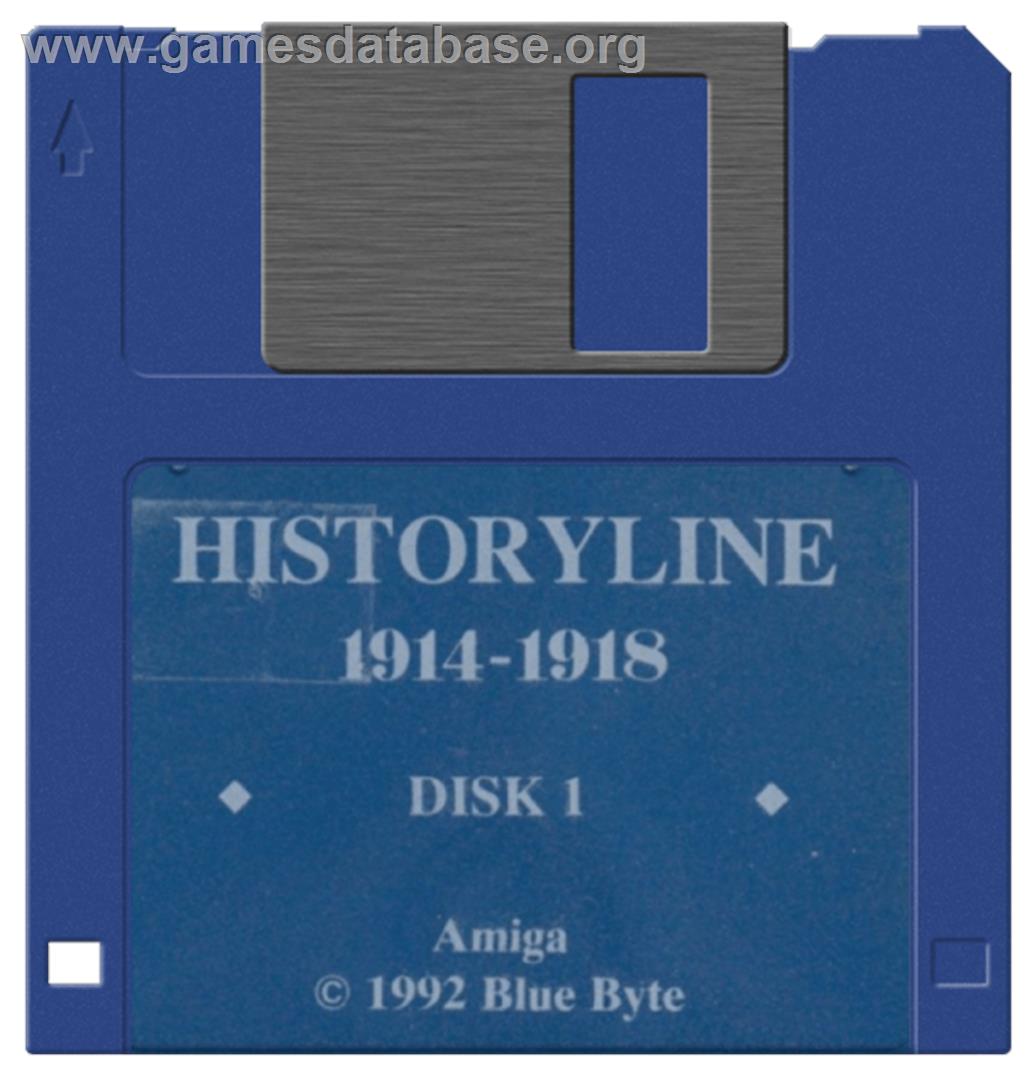 Historyline: 1914 - 1918 - Commodore Amiga - Artwork - Disc