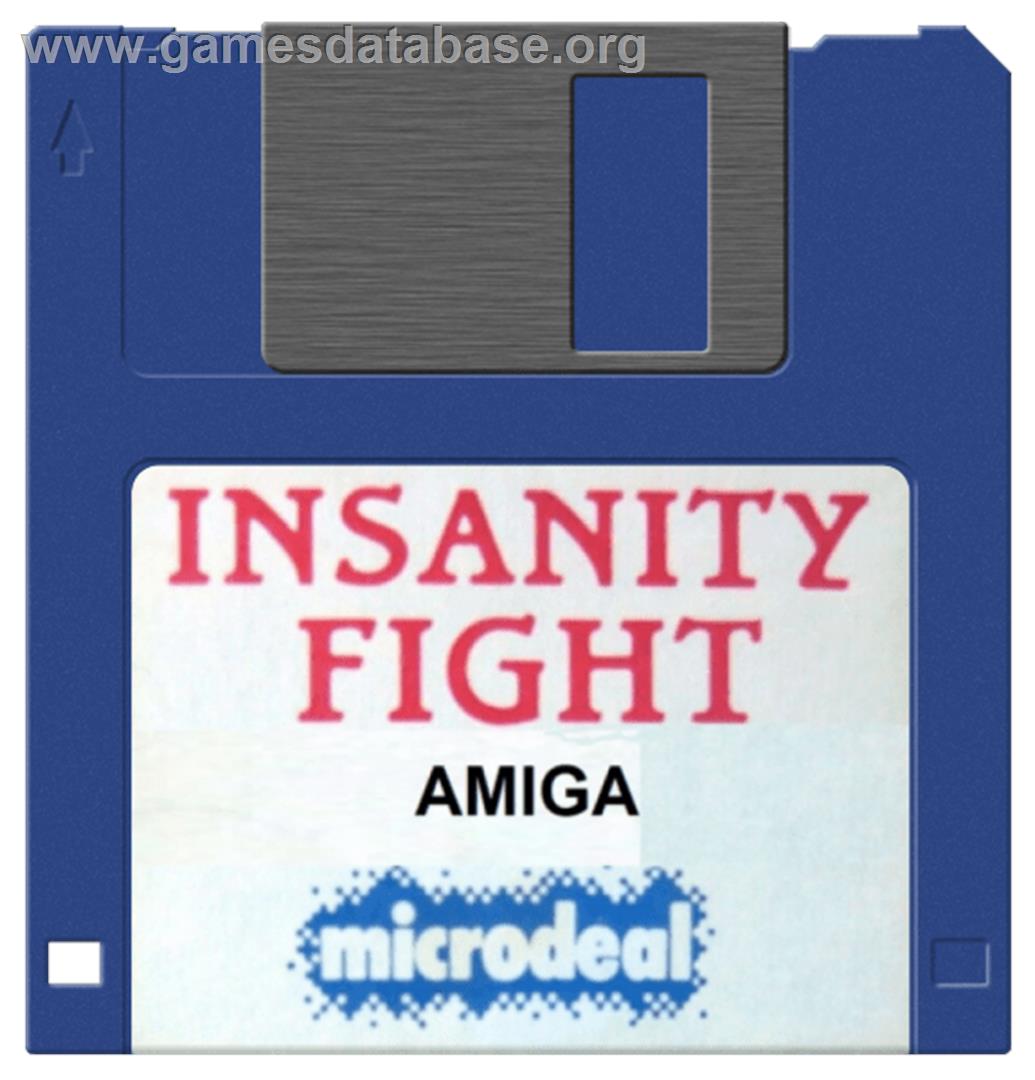 Insanity Fight - Commodore Amiga - Artwork - Disc