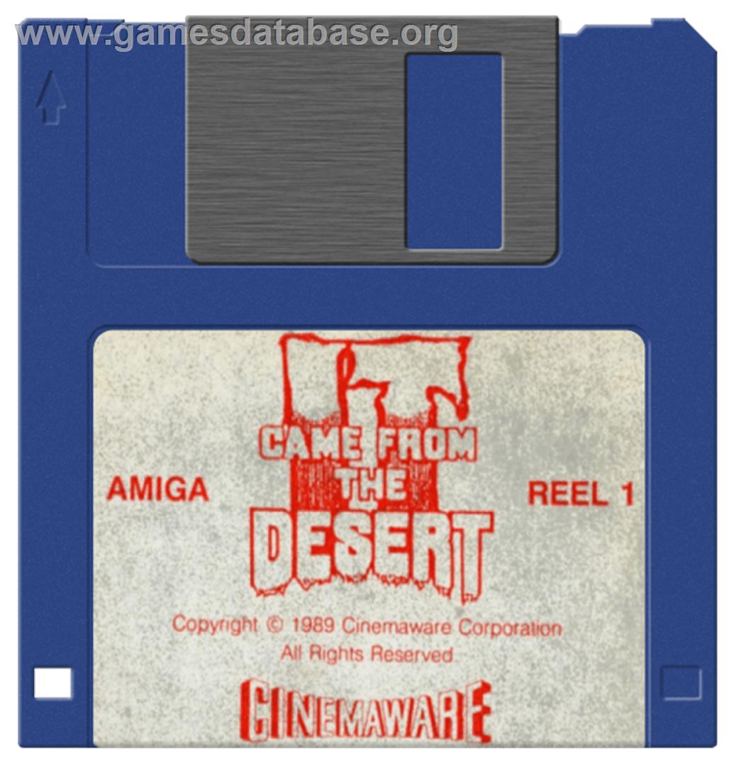 It Came from the Desert - Commodore Amiga - Artwork - Disc