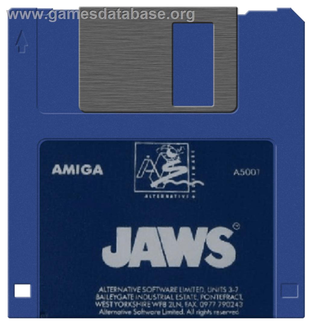 Jaws - Commodore Amiga - Artwork - Disc