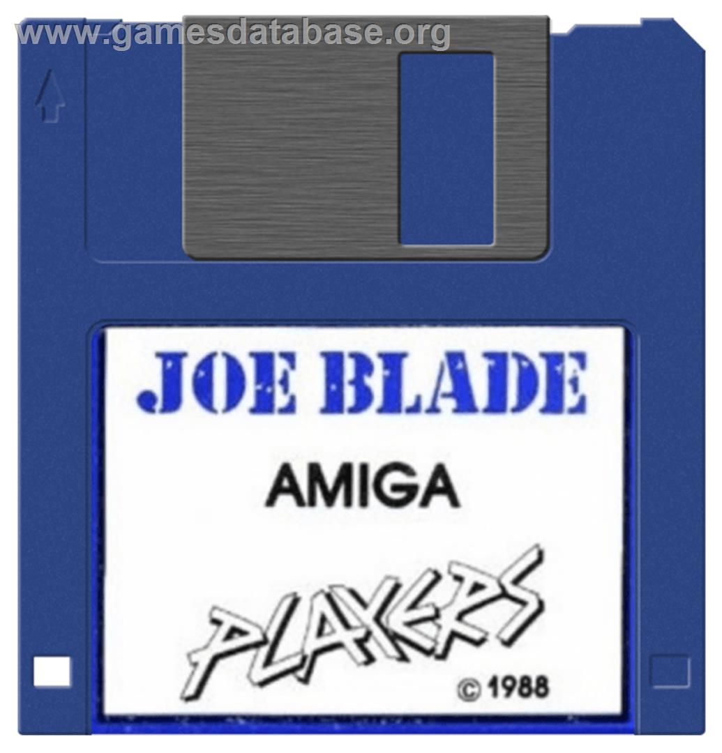 Joe Blade - Commodore Amiga - Artwork - Disc