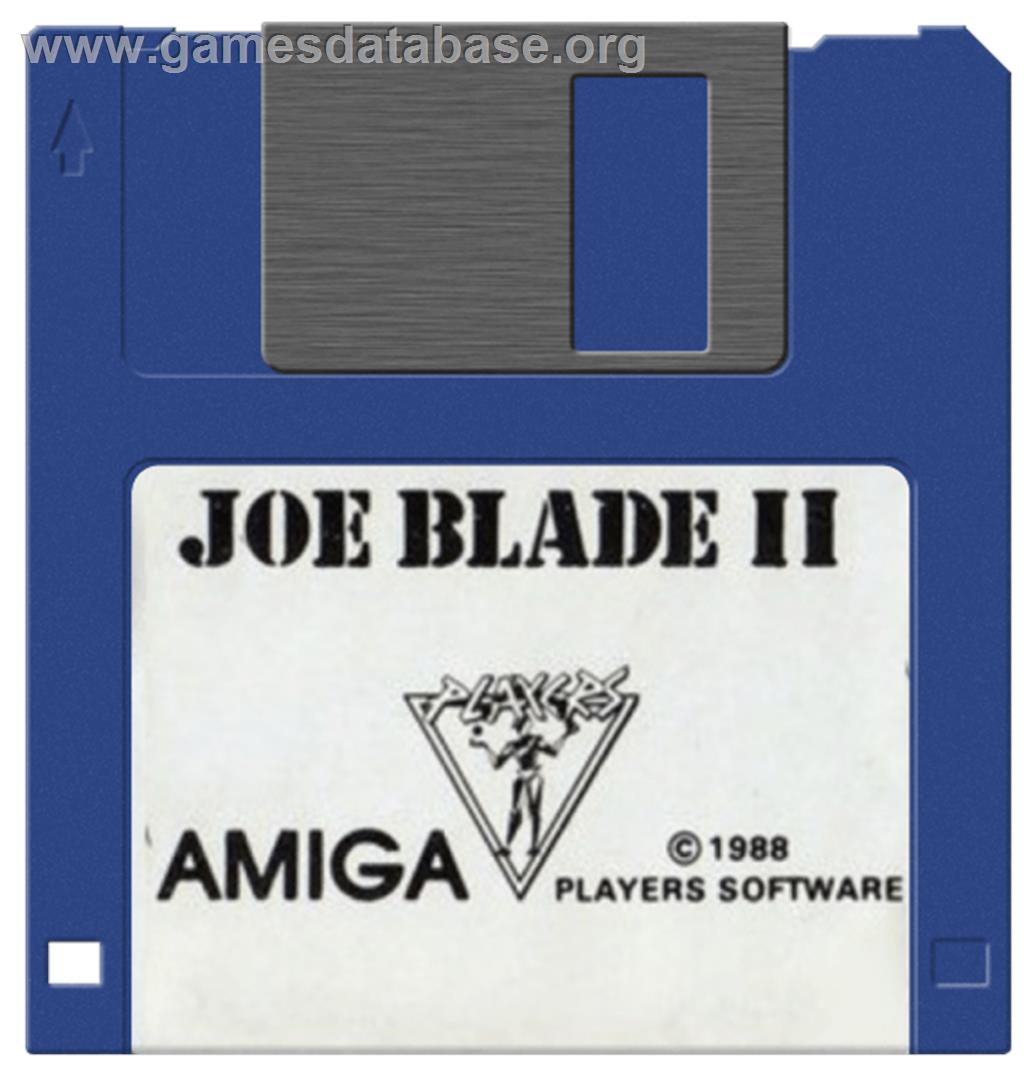 Joe Blade 2 - Commodore Amiga - Artwork - Disc