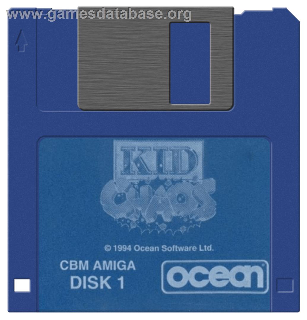 Kid Chaos - Commodore Amiga - Artwork - Disc