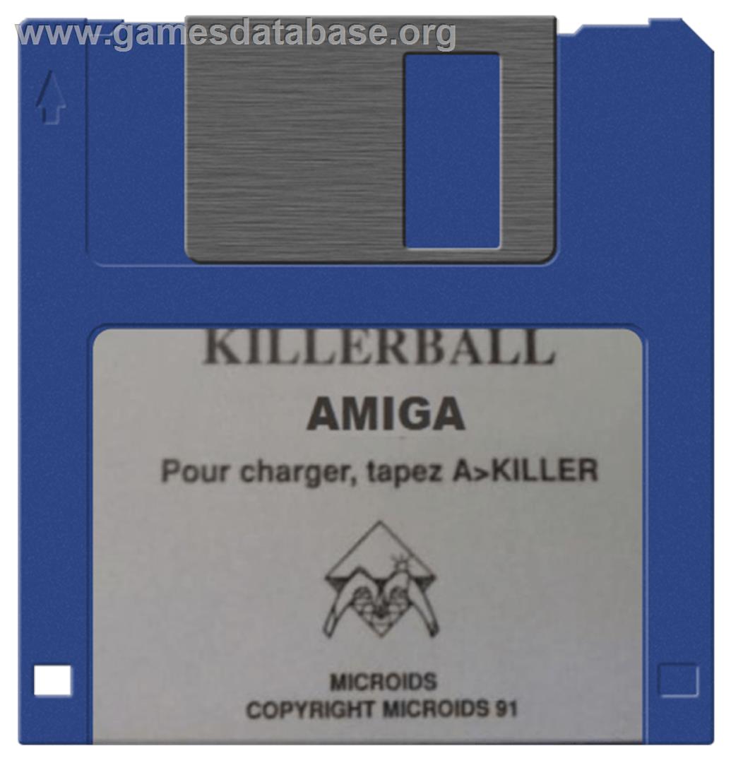 Killerball - Commodore Amiga - Artwork - Disc