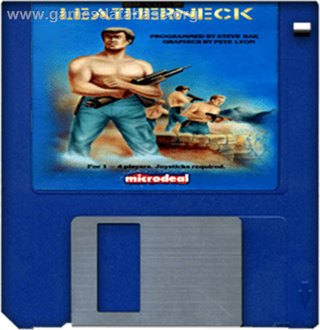 Leather Neck - Commodore Amiga - Artwork - Disc
