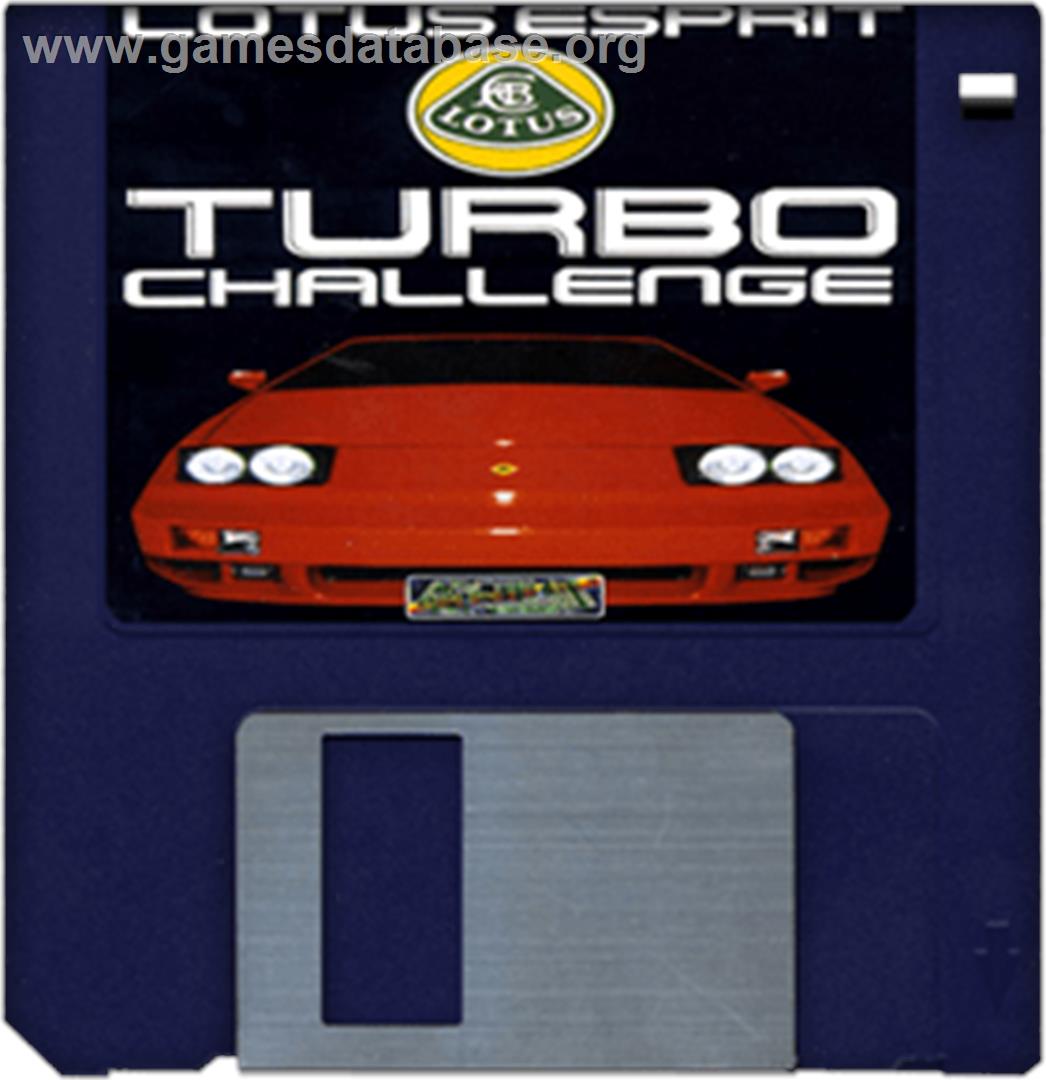Lotus: The Ultimate Challenge - Commodore Amiga - Artwork - Disc