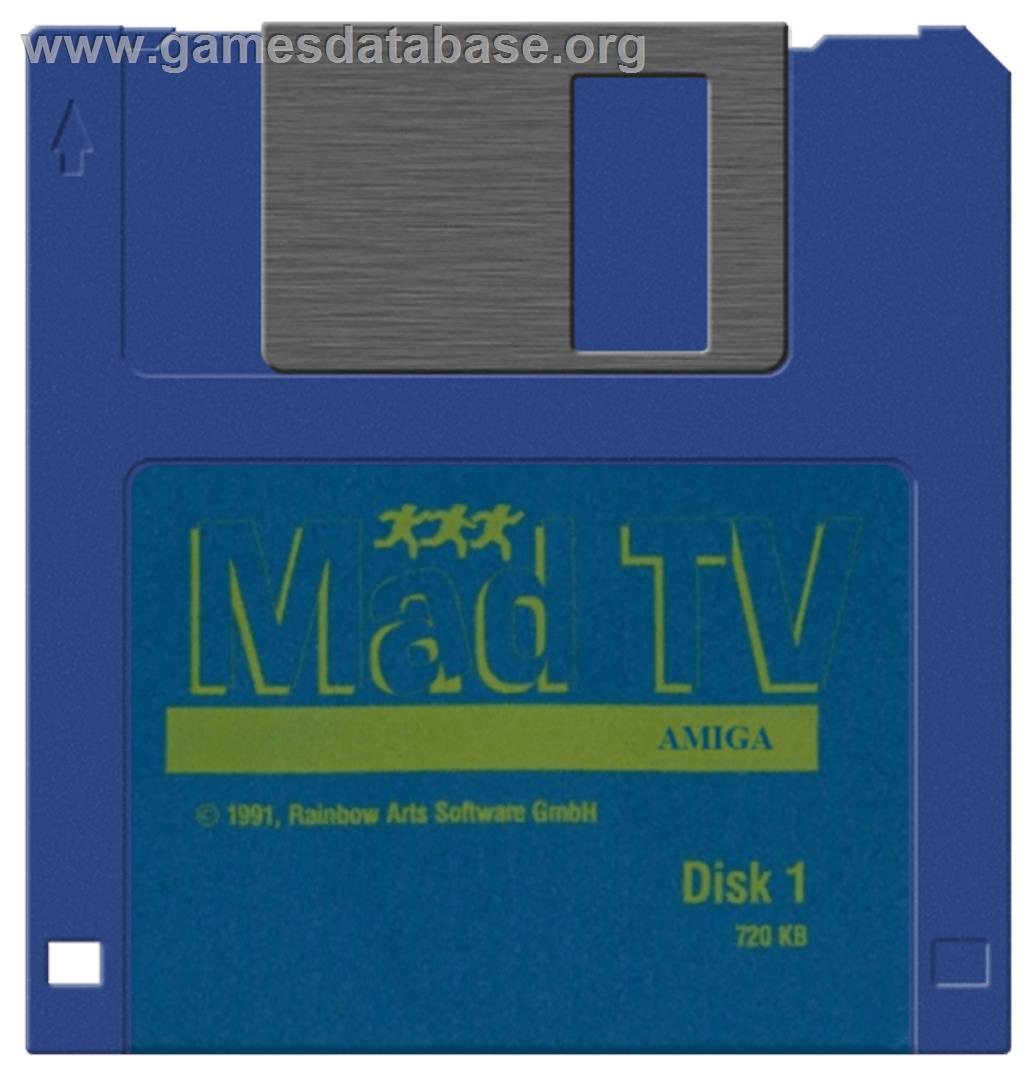 Mad TV - Commodore Amiga - Artwork - Disc