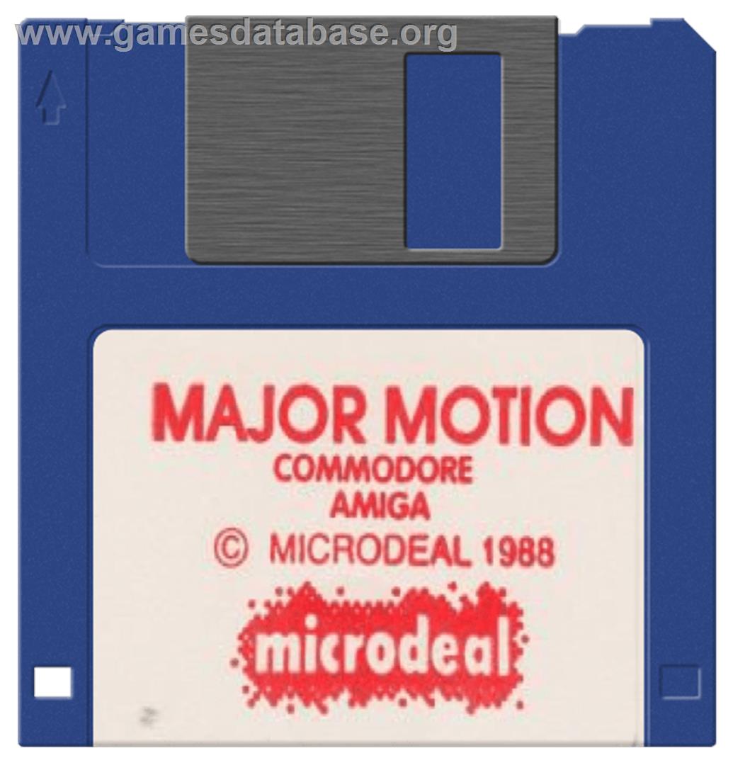 Major Motion - Commodore Amiga - Artwork - Disc