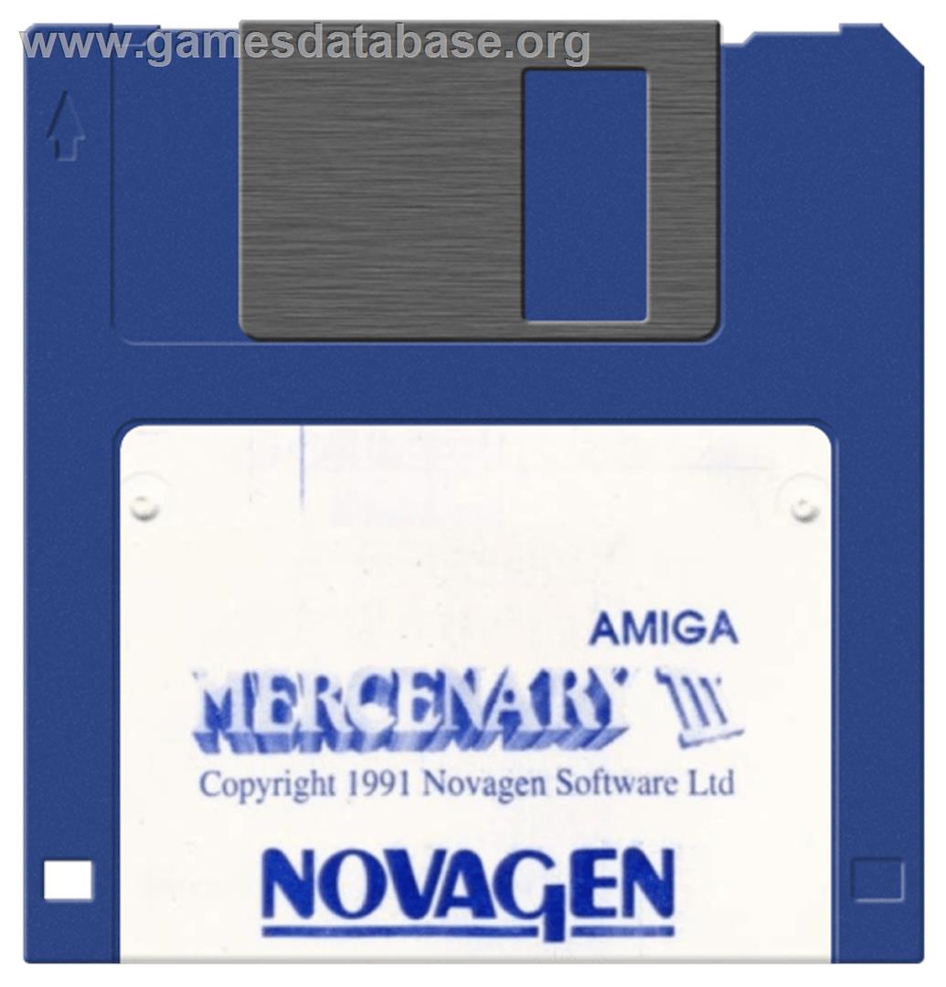 Mercenary III : The Dion Crisis - Commodore Amiga - Artwork - Disc