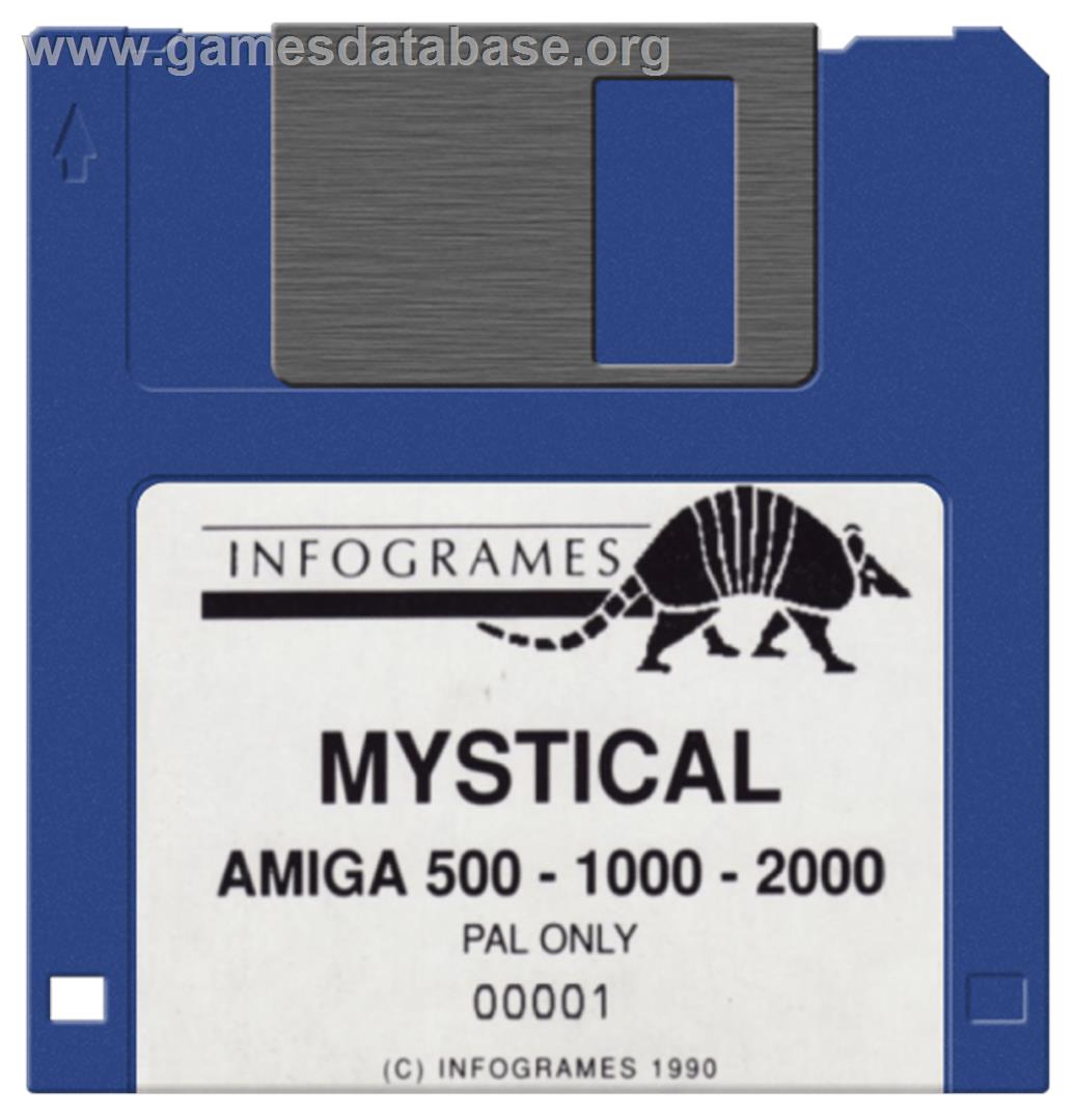 Mystical - Commodore Amiga - Artwork - Disc