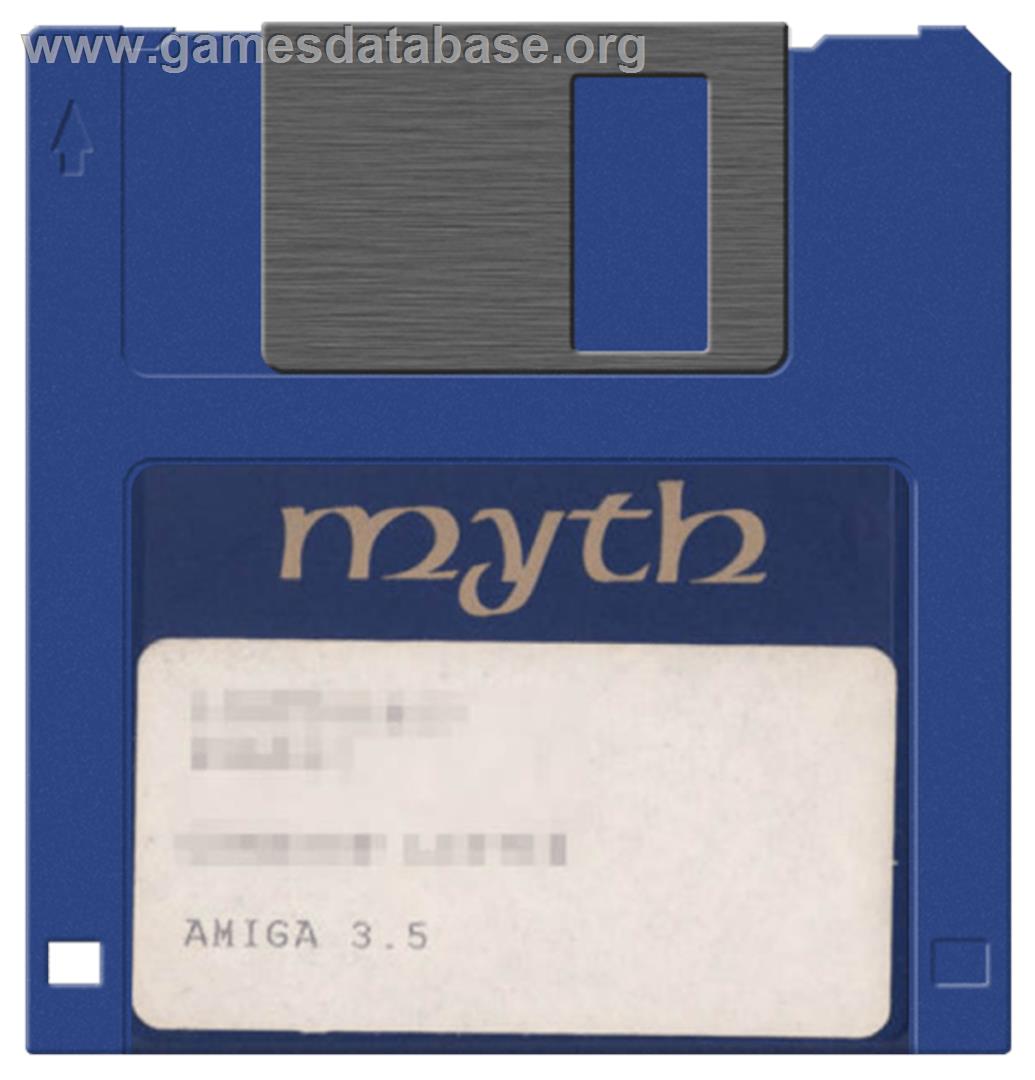 Myth: History in the Making - Commodore Amiga - Artwork - Disc