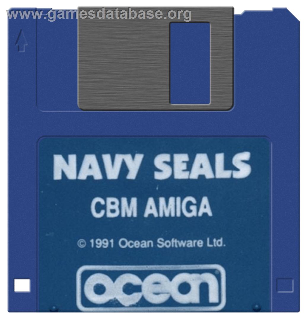 Navy Seals - Commodore Amiga - Artwork - Disc