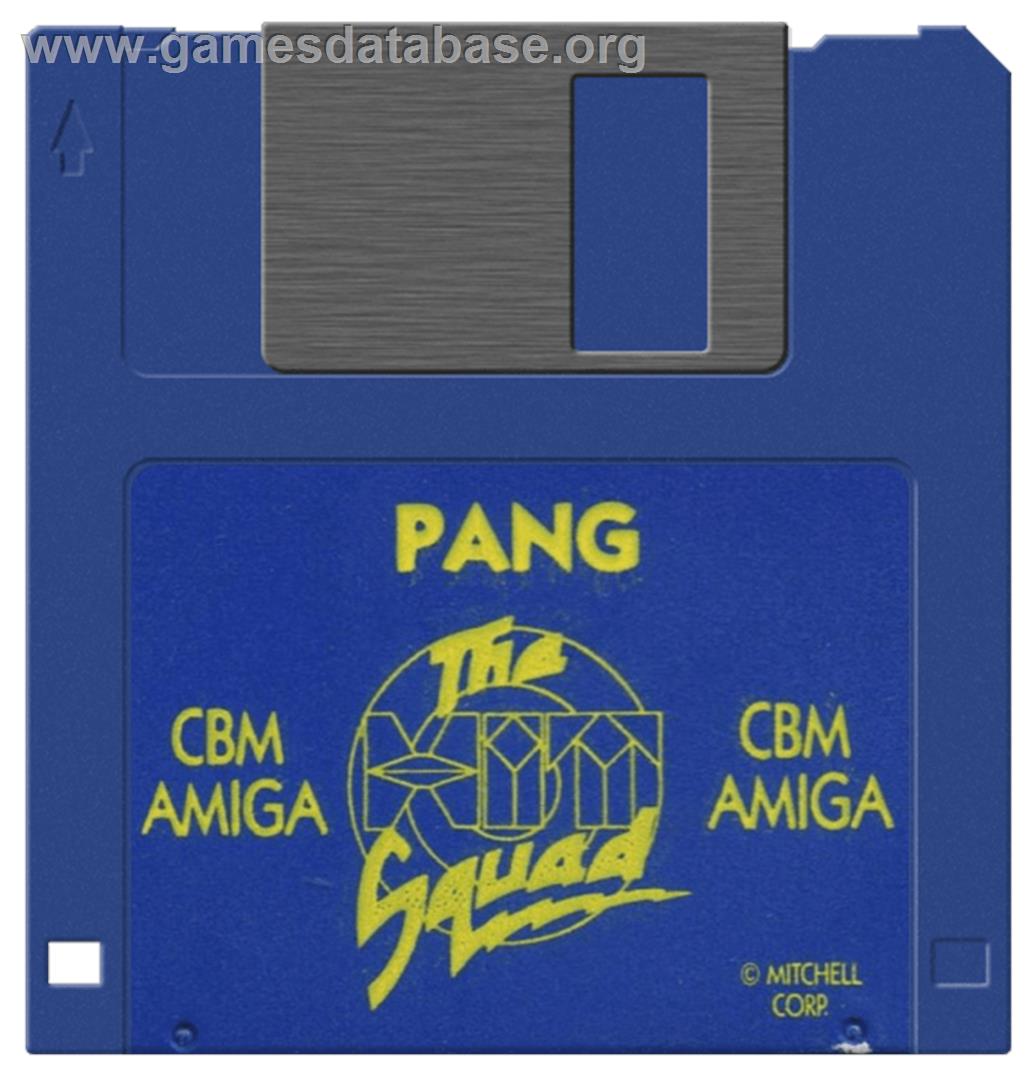 Pang - Commodore Amiga - Artwork - Disc