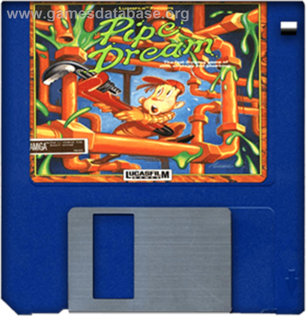 Pipe Dream - Commodore Amiga - Artwork - Disc