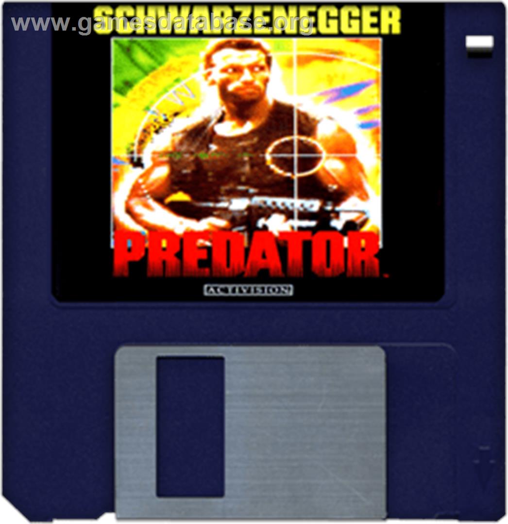 Predator - Commodore Amiga - Artwork - Disc
