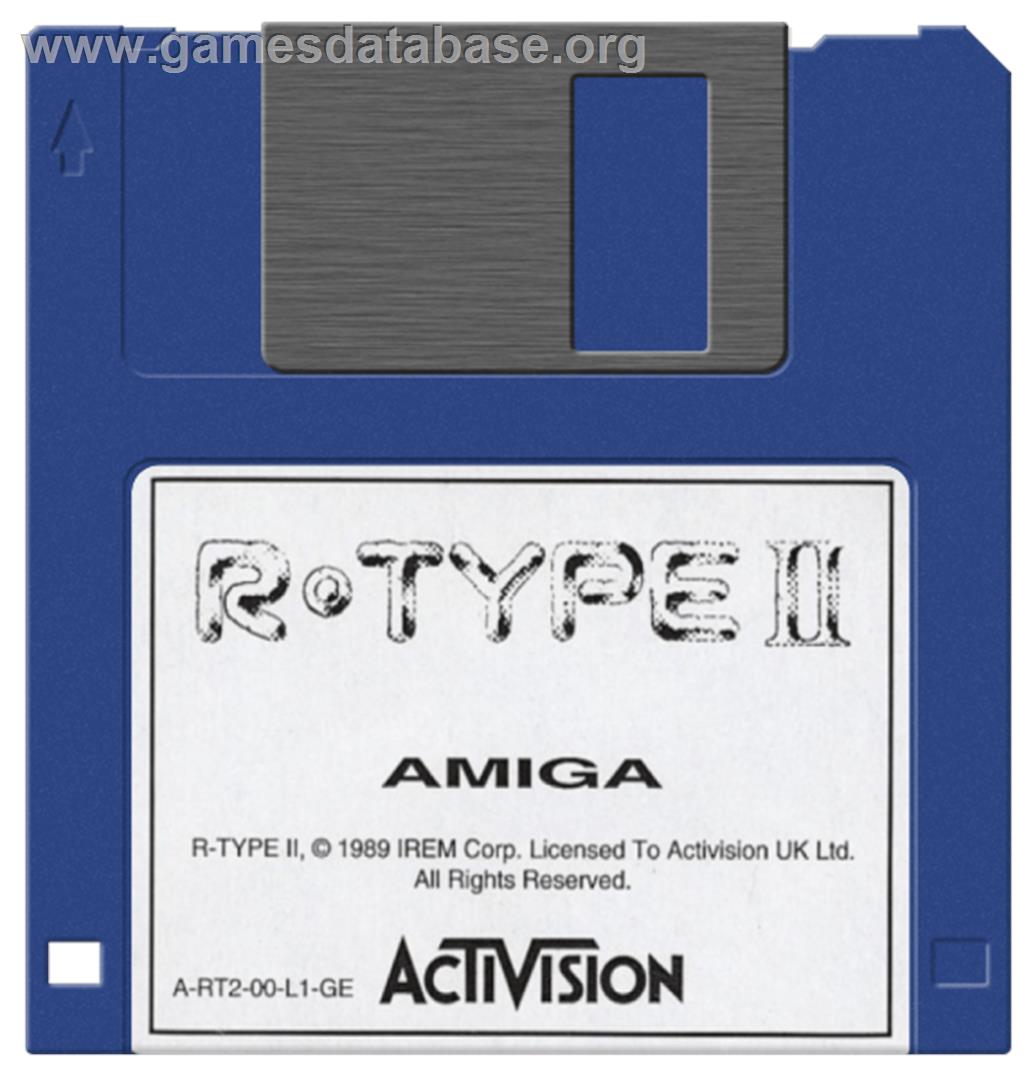 R-Type II - Commodore Amiga - Artwork - Disc