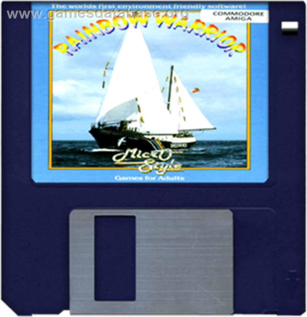 Rainbow Warrior - Commodore Amiga - Artwork - Disc