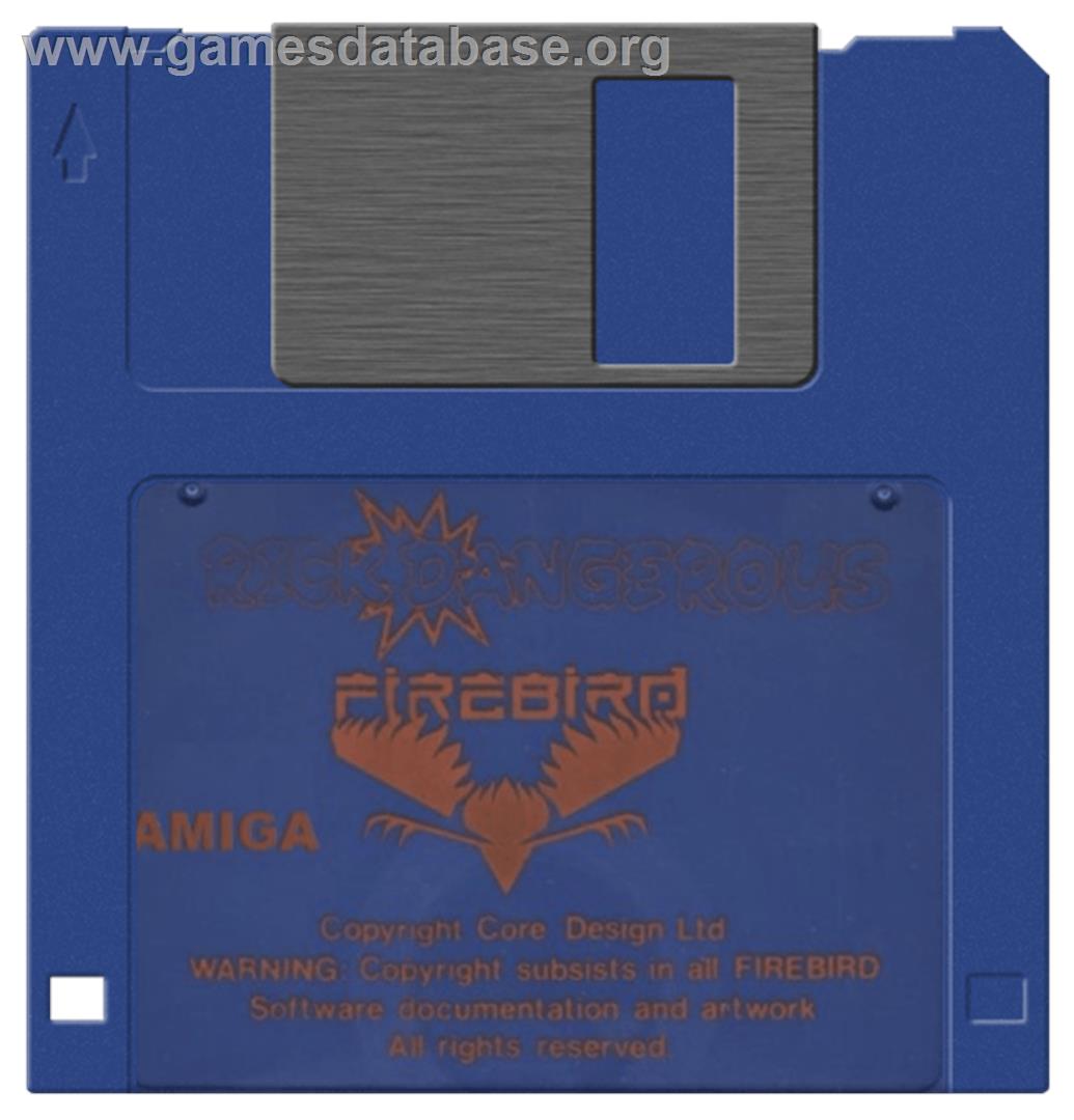 Rick Dangerous - Commodore Amiga - Artwork - Disc