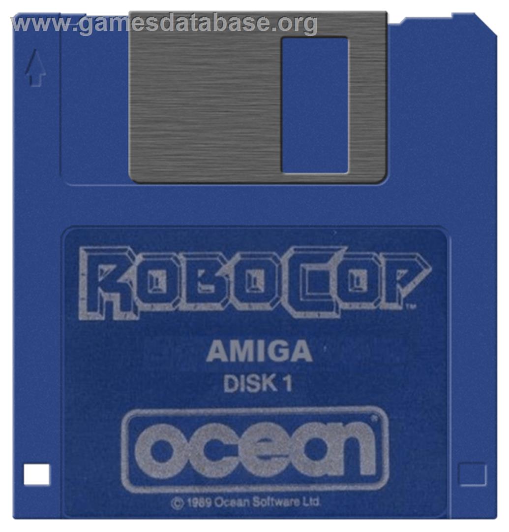 Robocop - Commodore Amiga - Artwork - Disc